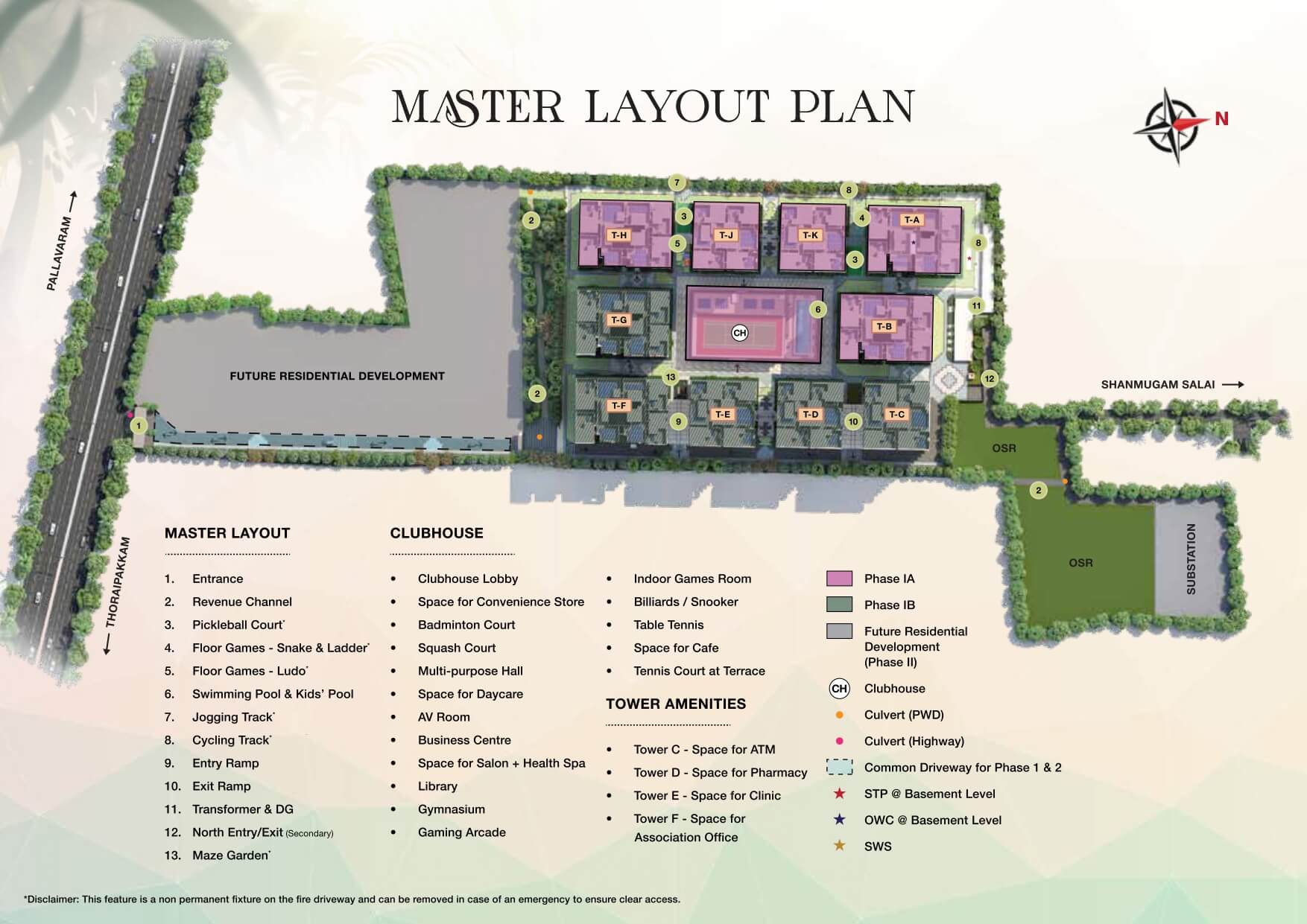 TVS Emerald Avalon Master Plan